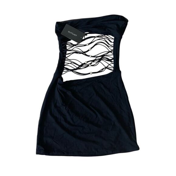 NWT Outcast Carter Mini Dress Size Medium - Picture 4 of 5